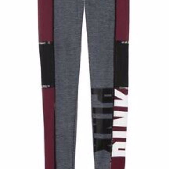 Pink Victoria Secret Bonded Leggings - Picture 2 of 2